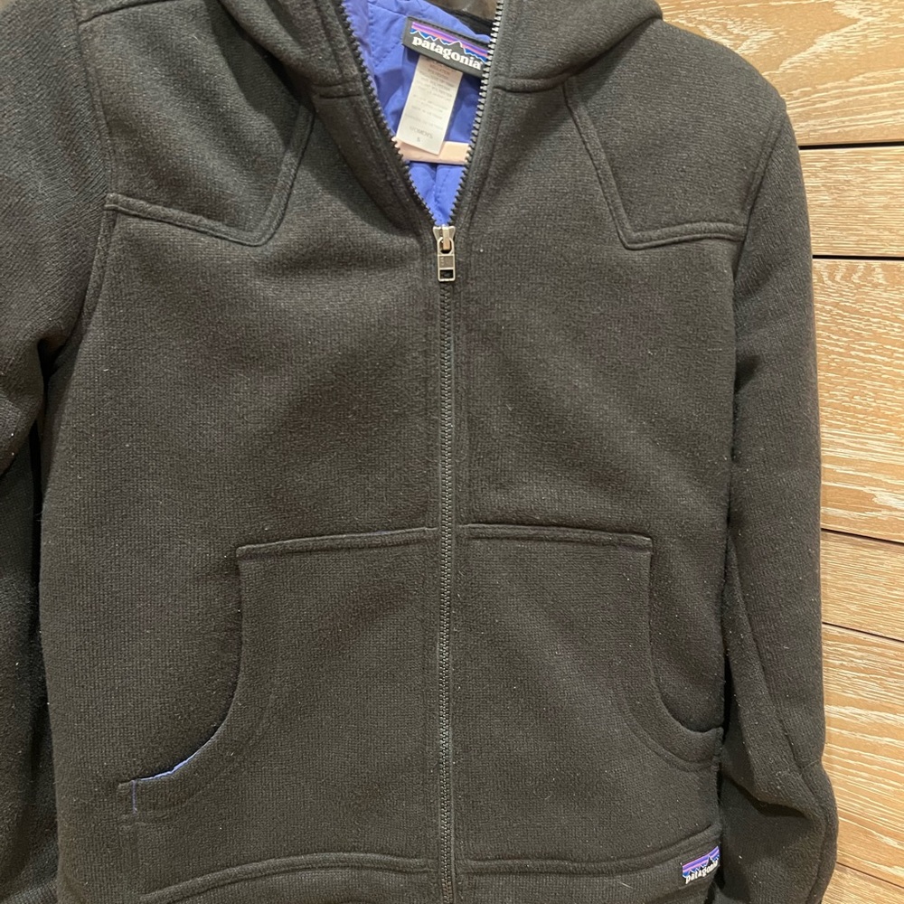 Patagonia women Black Hoodie Small